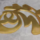 Bronze Vintage Asian / Chinese Characters Bronze Wall Home Decor