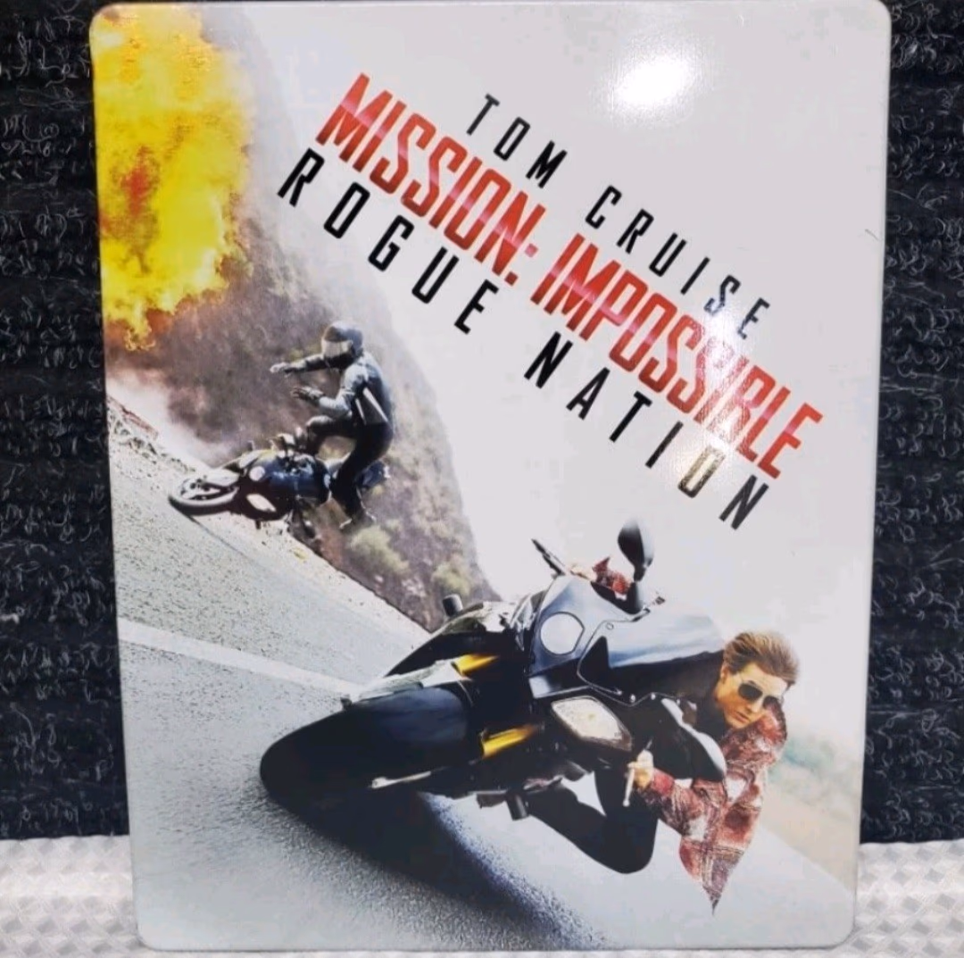 *Mission: Impossible Rogue Nation (Tom Cruise) Blu-Ray Steel Book BR447