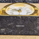Montreux Quartz Brass Table Alarm Clock 