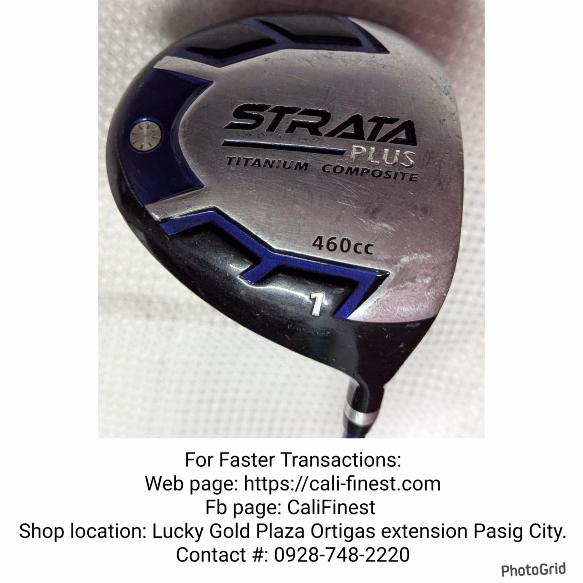 Strata Plus Titanium Composite 460cc 1 right handed CO#338