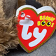 2022 Ty Beanie Boos Plush Coconut Monkey Purple Glitter Eyes Ape Chimp 7” 