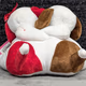 Star Gift 6” White Double Dog Lover plush toys
