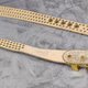 DNA Yellow Belt with silver stone BE9