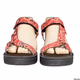 Steve Madden Henley Sport Sandal Red Multi Bandana Print Strap 