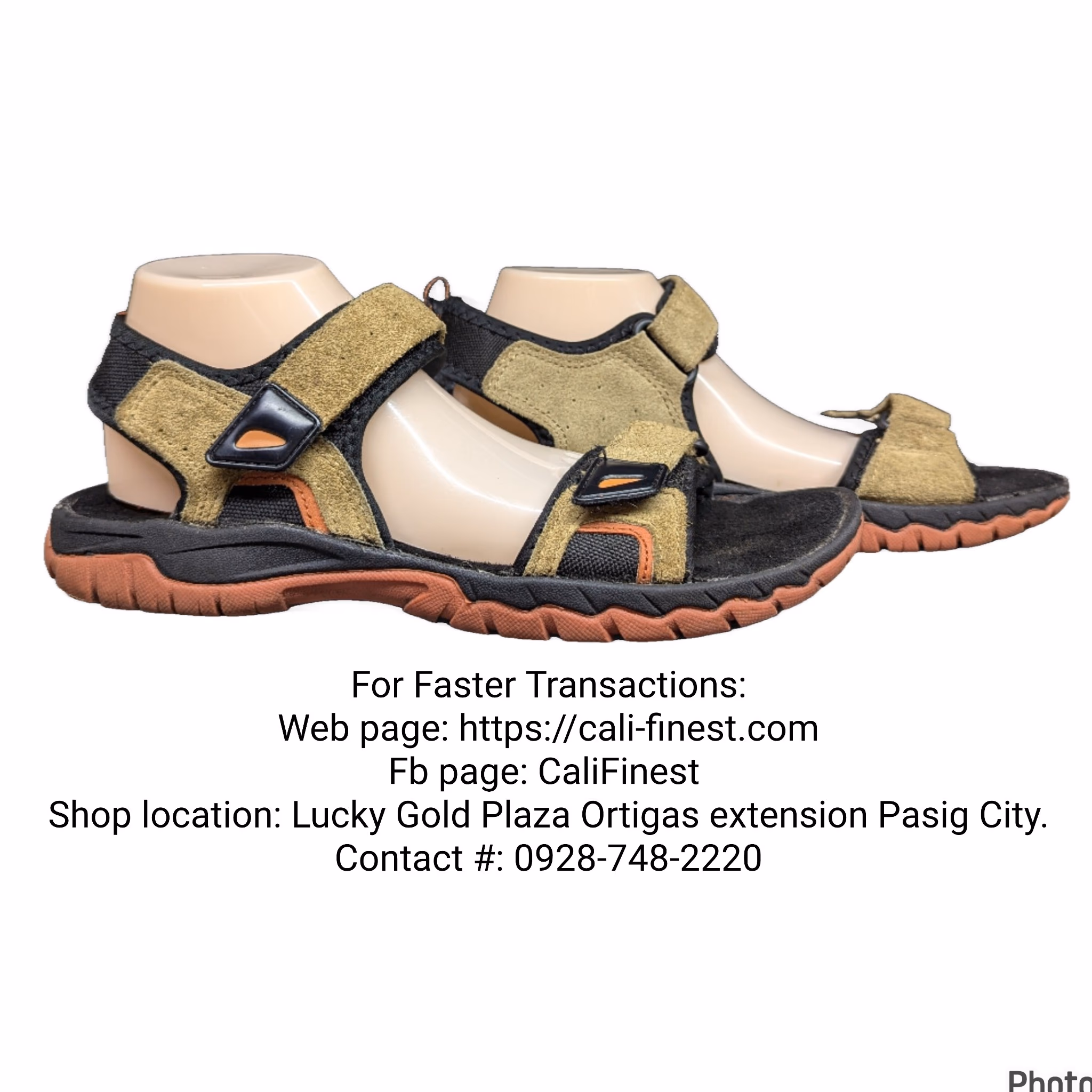 Ozark Trail Mens Hiking Sandals Brown Suede Outdoor Trail Shoes