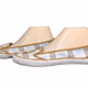 No Boundaries Caisie Plaid slip on shoe for Women
