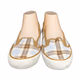 No Boundaries Caisie Plaid slip on shoe for Women