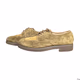 Vintage Brown and Cream Women's Hush Puppies Two-Tone Suede Shoes