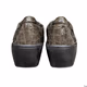 Clarks Bendables Women's Brown Crocodile Print Loafer Clogs