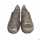 Clarks Bendables Women's Brown Crocodile Print Loafer Clogs