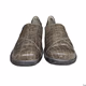 Clarks Bendables Women's Brown Crocodile Print Loafer Clogs