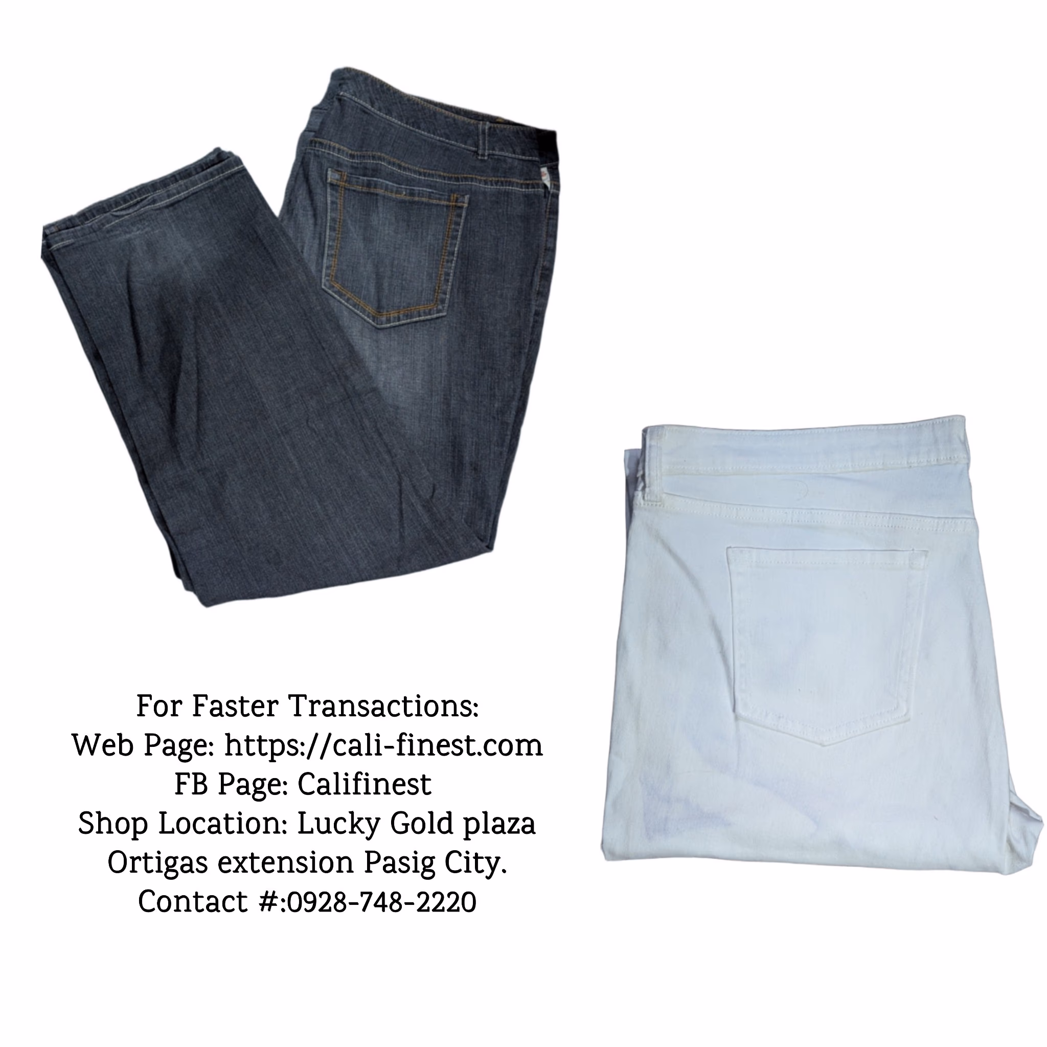 Assorted pants Size 40 2pc