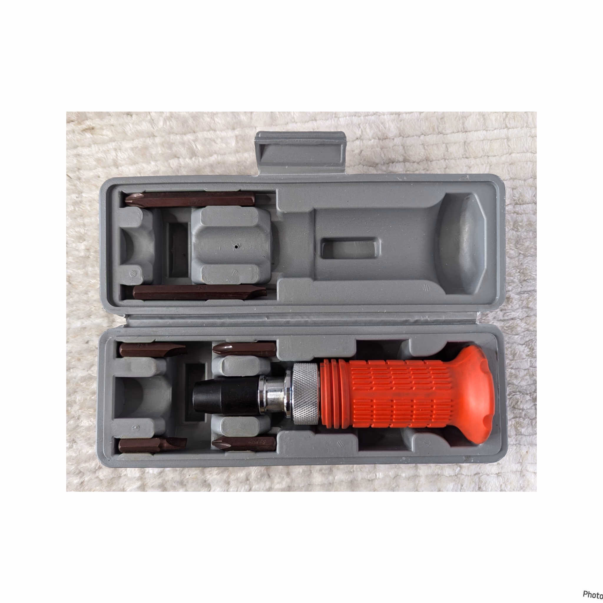 Pittsburgh 6-Bit Impact Screwdriver Set with Case 