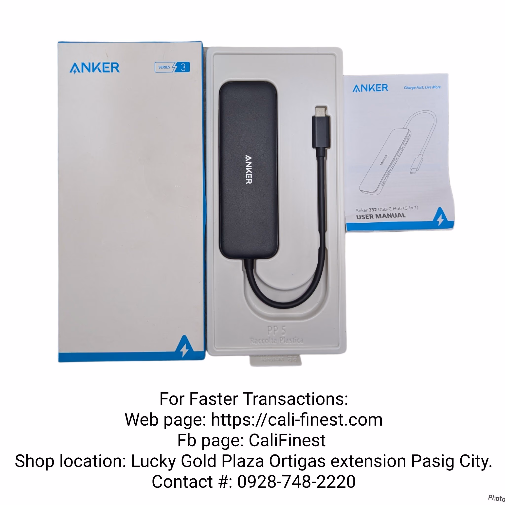 Anker 332 USb-C Hub 5 in 1