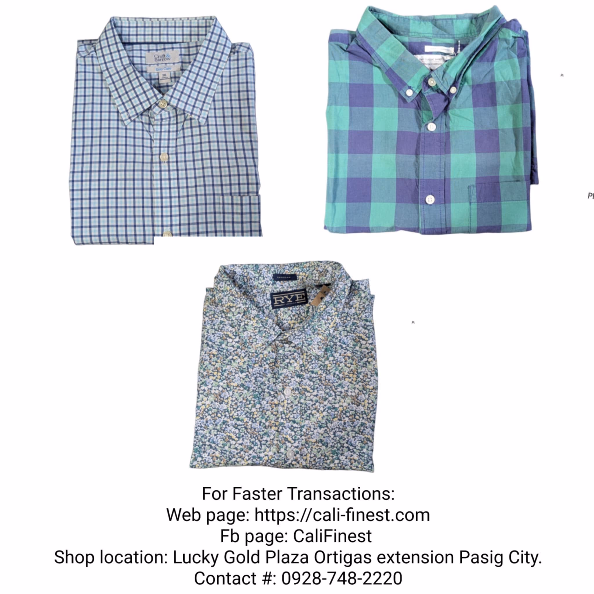 Polo Short sleeve shirts XXL 4pcs