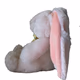 Hallmark Cards White Bunny Rabbit Plush Yellow Bow Stuffed Animal  🐇Toy 8”