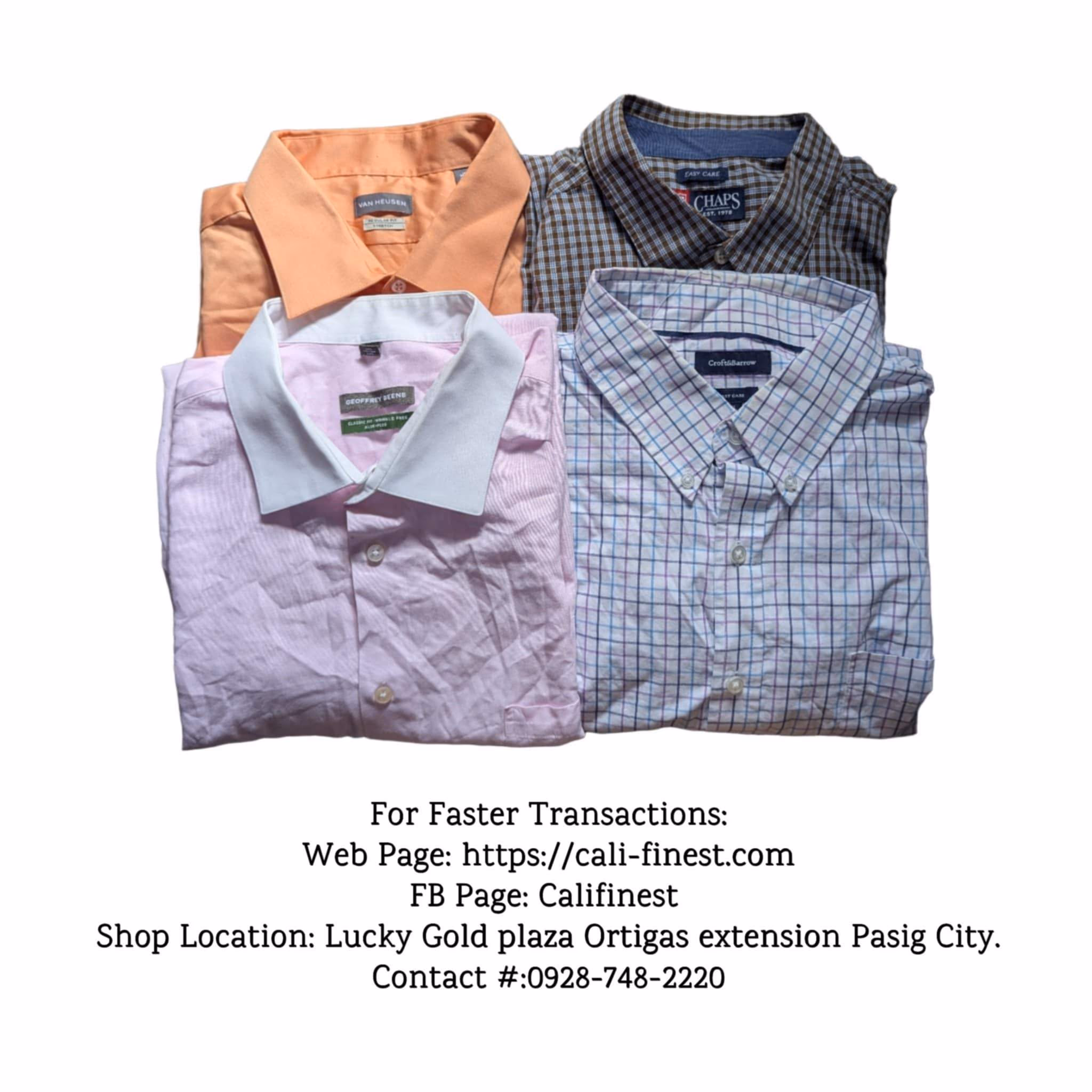 Polo Long Sleeve shirt XXL 4pcs 