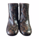 A New Day Women's Boots Taupe Snake Snakeskin Print, Size 7W  S#181
