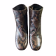A New Day Women's Boots Taupe Snake Snakeskin Print, Size 7W  S#181