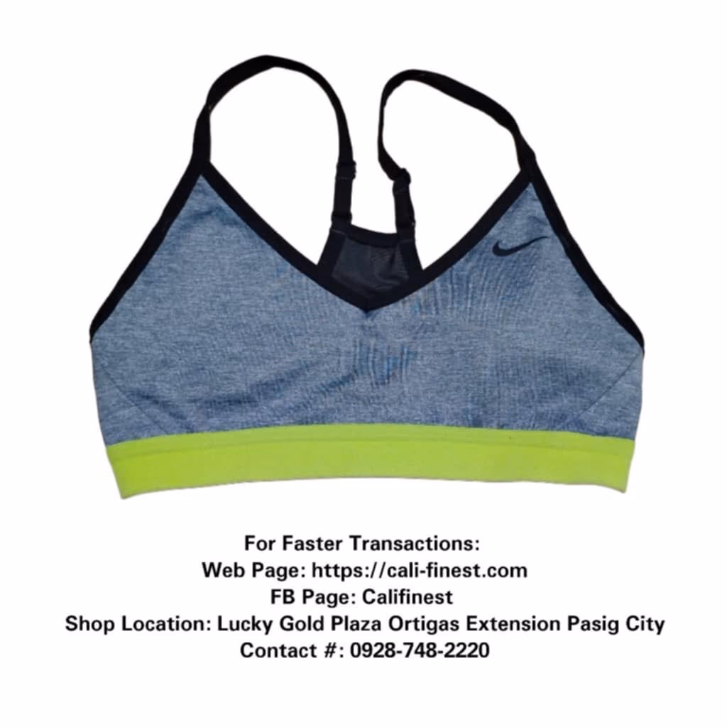 Nike Dri-Fit Sports Bra Neon Green