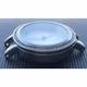 Vivani women's silver-tone quartz watch with a crystal-studded bezel. 