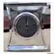 Mikasa Solitaire Crystal Square Clock 