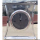 Mikasa Solitaire Crystal Square Clock 