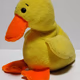 TY Beanie Baby QUACKERS THE YELLOW DUCK