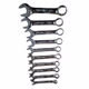 Husky Stubby Ratcheting Combination Wrenches 10pcs  