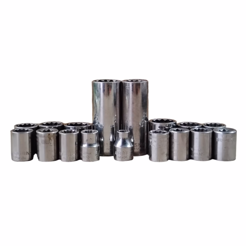 Craftsman 12pt, 5/8 Drive Socket 17 pcs