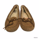 UGG DAKOTA CHESTNUT SUEDE SHEEPSKIN MOCCASINS WOMEN’S SHOES