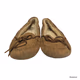 UGG DAKOTA CHESTNUT SUEDE SHEEPSKIN MOCCASINS WOMEN’S SHOES