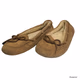 UGG DAKOTA CHESTNUT SUEDE SHEEPSKIN MOCCASINS WOMEN’S SHOES