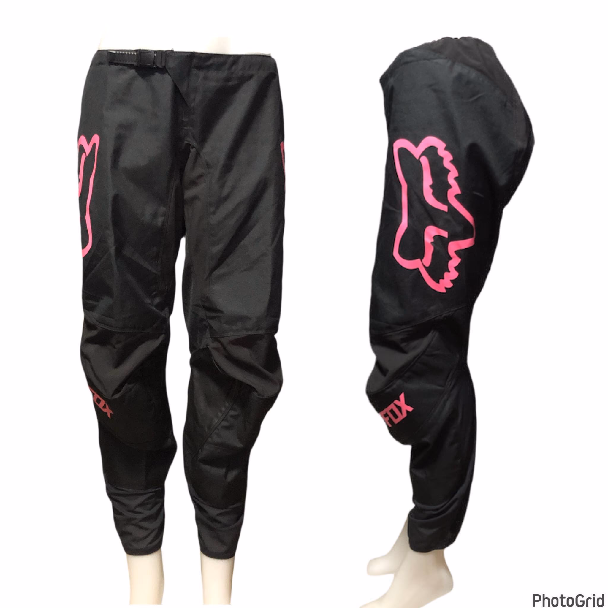 Fox Racing Women’s S 180 Off-Road ATV Pants Black/Pink Size 12