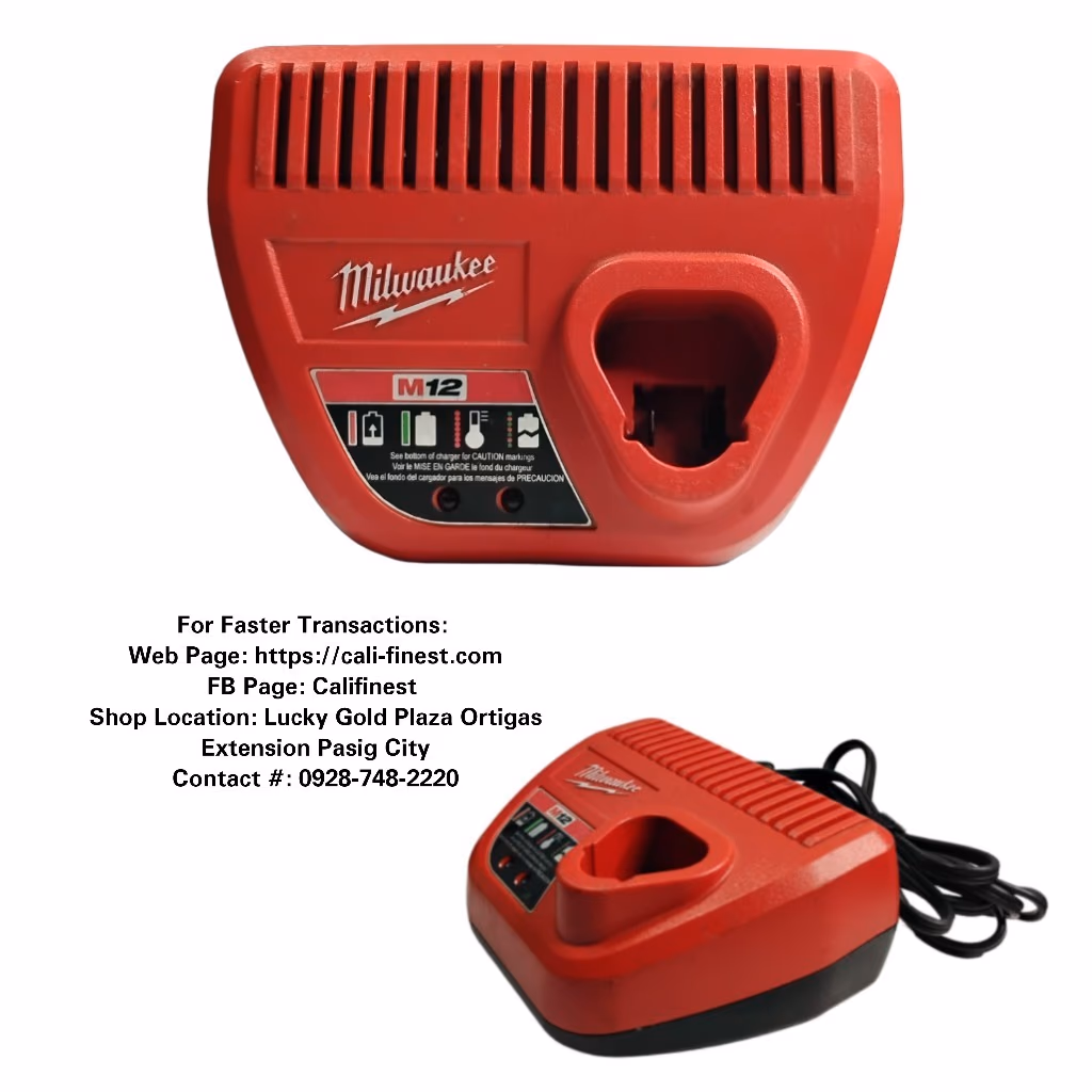 Milwaukee M12 Lithium-ion battery charger