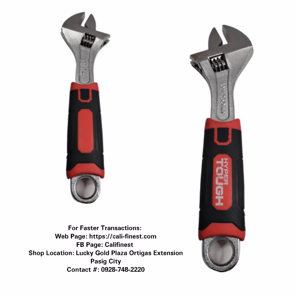 Hyper Tough 10"-250mm Adjustable Wrench