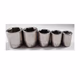 ⅜ SAE Shallow Socket 6 Point 5pcs 