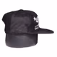 California Republic Mens Snapback Black and White Cap