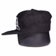 California Republic Mens Snapback Black and White Cap