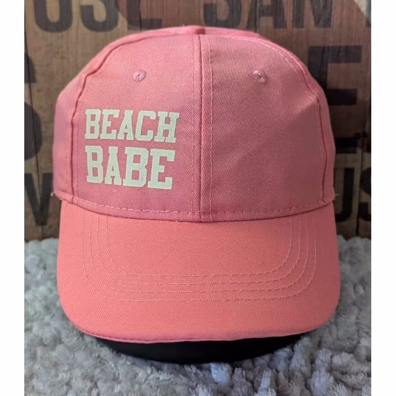 Brandnew BEACH BABE CAP PINK 