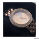 Rhinestones rose gold-plated 