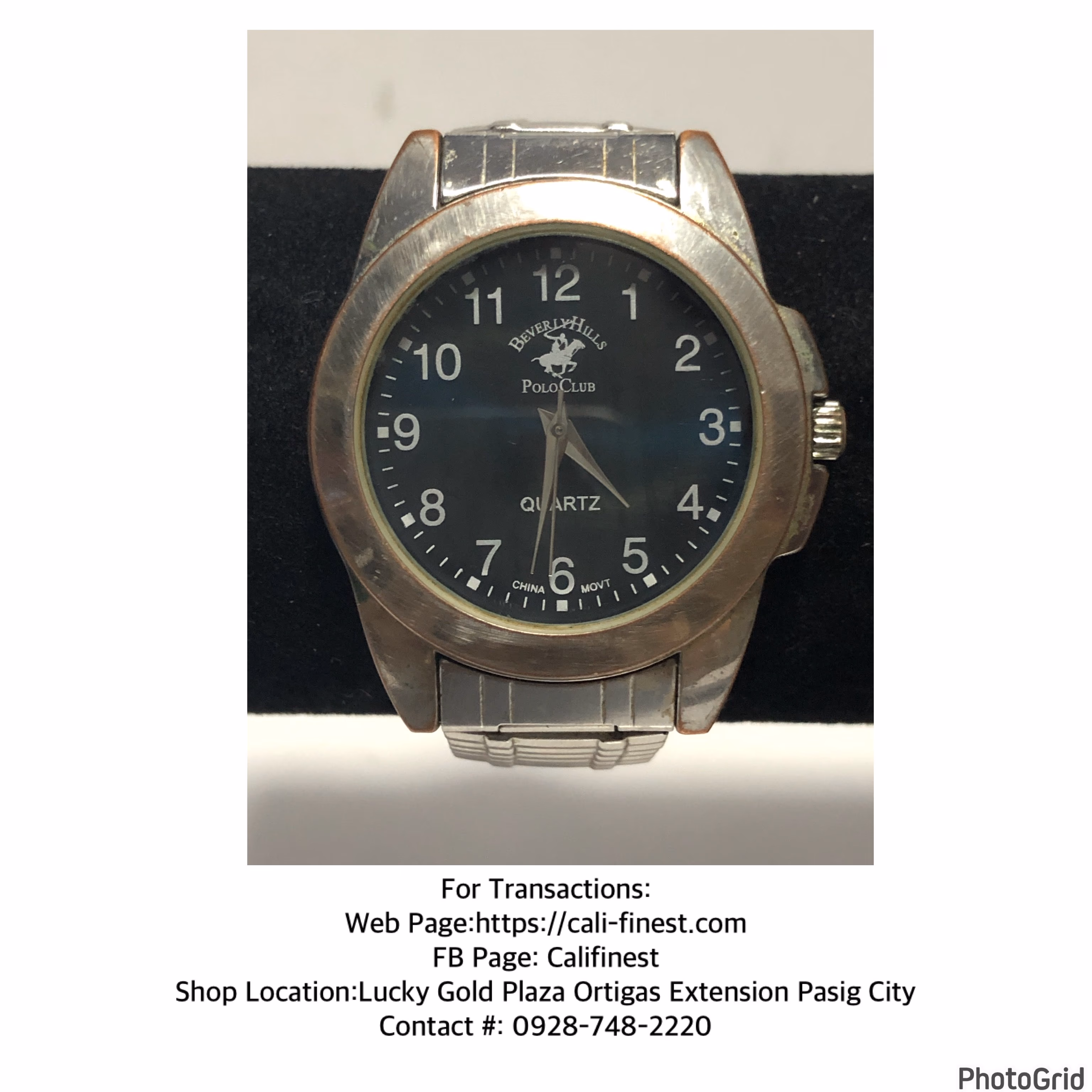 Beverly Hills Polo Club quartz watch