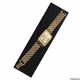 NY&C Quartz Watch Japan Movt Clear Stone St Steel
