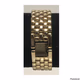 NY&C Quartz Watch Japan Movt Clear Stone St Steel