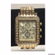 NY&C Quartz Watch Japan Movt Clear Stone St Steel