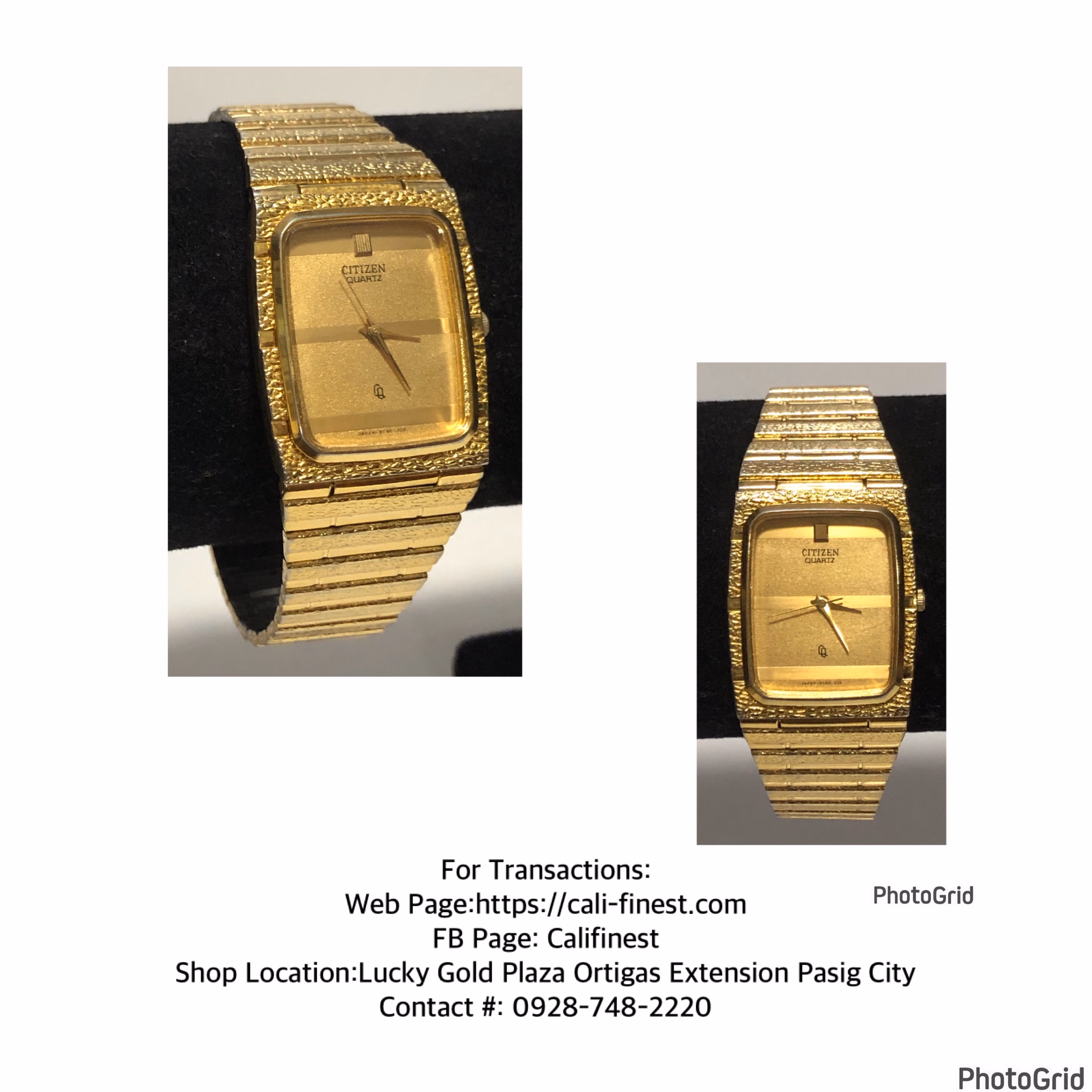 Citizen Quartz Watch For Women