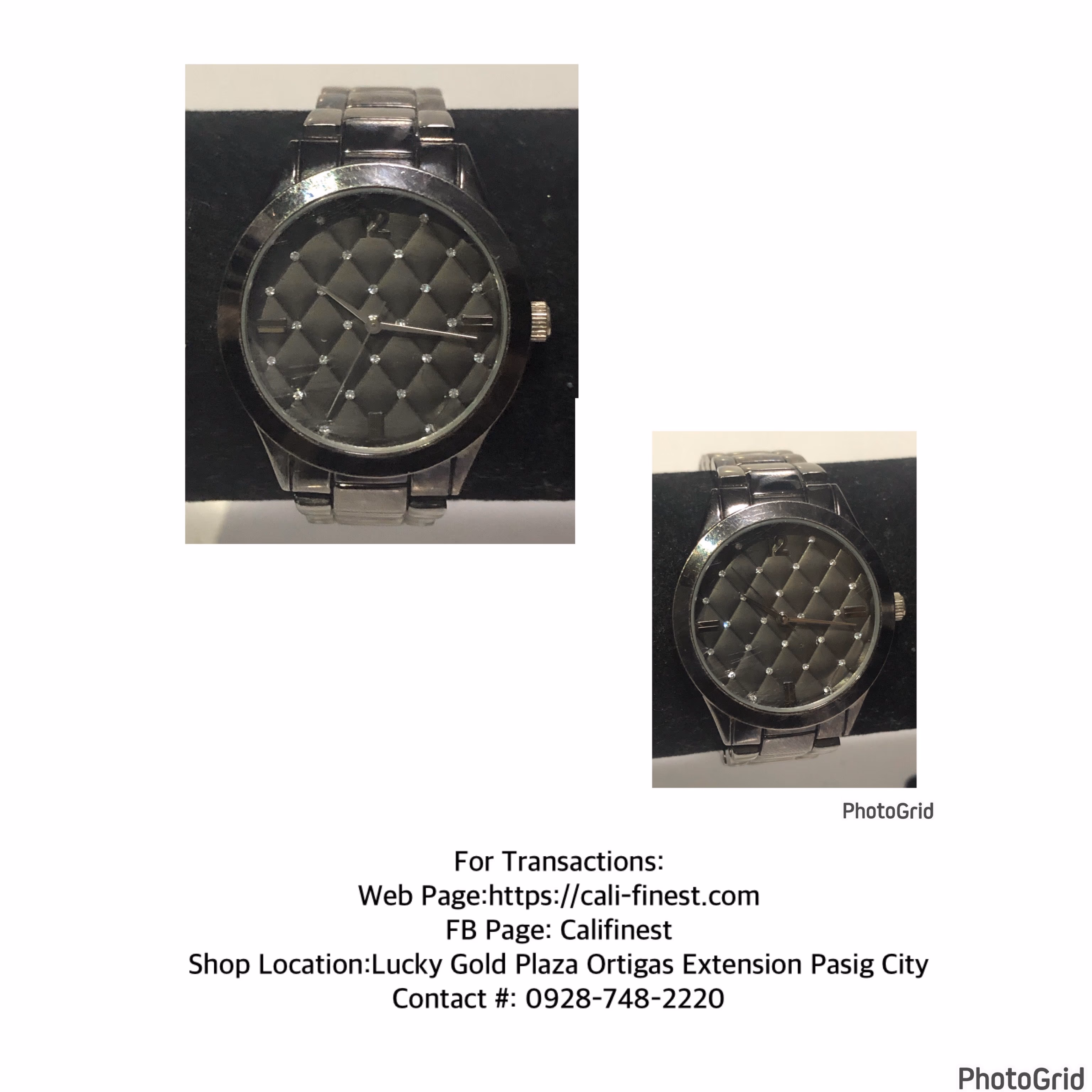 Womens Black Watch FMDP013