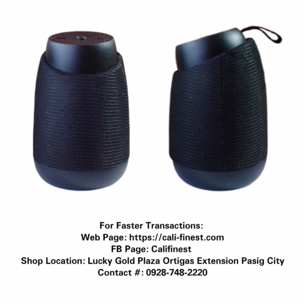 Vivitar Portable Pocket Bluetooth Speaker Black