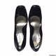BCBgirls Genuine Black Patent Leather Pumls Heels