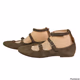  Madewell Julie Brown Suede Triple Ankle Strap Flat
